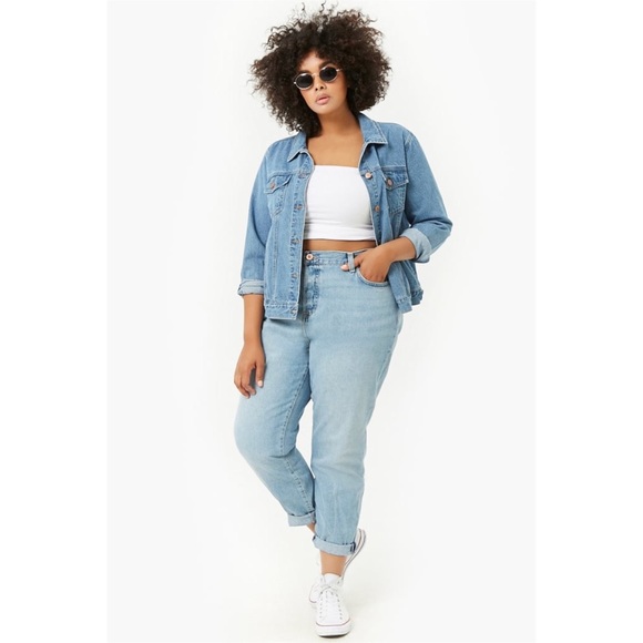 Forever 21 Denim - Forever 21 High Rise Mom Jeans Denim